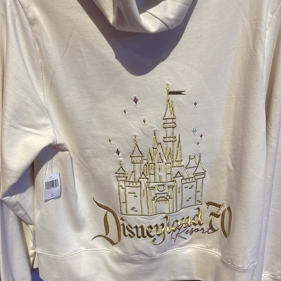 Disneyland 70th Anniversary Zip up Hoodie New - Picture 4 of 4